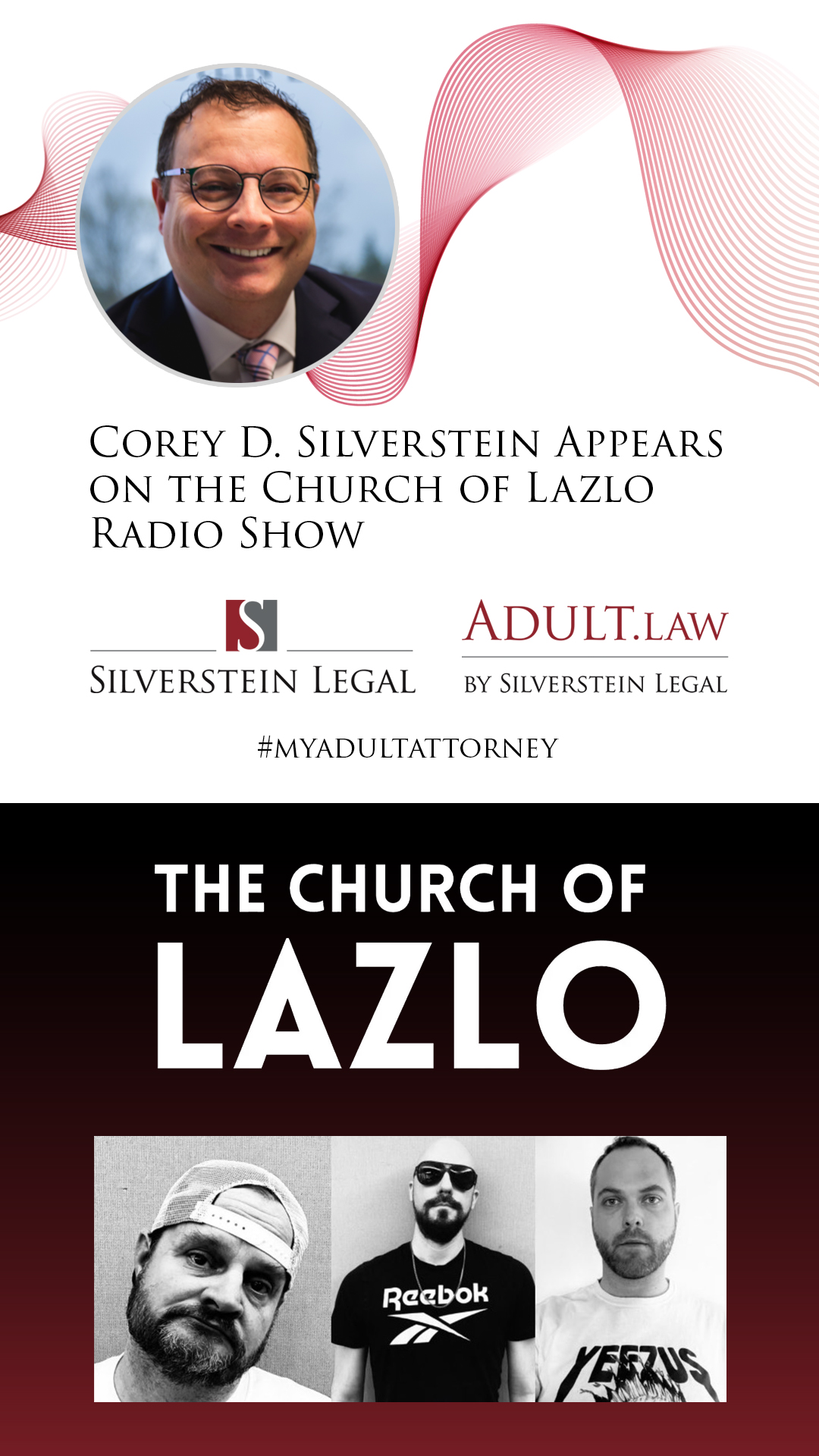 Adult Industry Attorney Corey D. Silverstein Appears on the Church of Lazlo Radio Show @myadultattorney @churchoflazlo