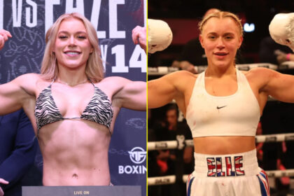 Elle Brooke’s large bank account means she doesn’t need to fight, but OnlyFans star has become unlikely boxer with ‘dream’ scenario