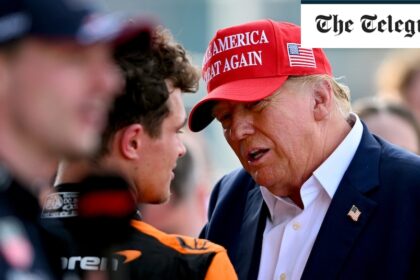 Donald Trump and OnlyFans models transform Miami GP into new Bizarro World