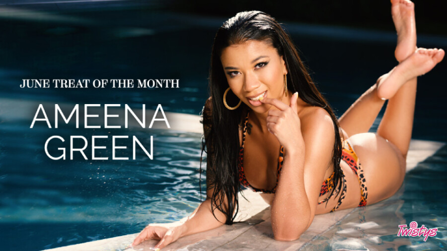 Ameena Green Is Twistys’ June ‘Treat of the Month’