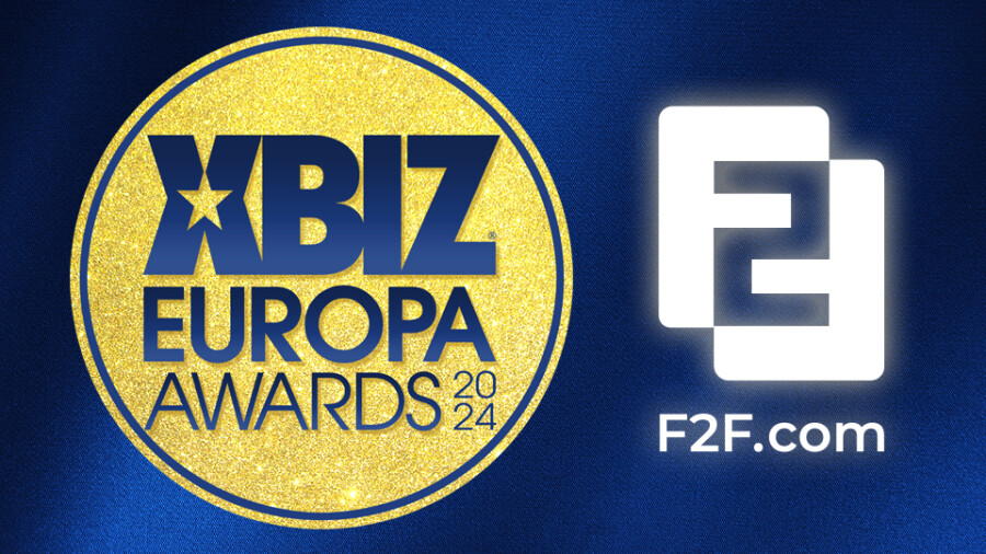 F2F Re-Ups as Presenting Sponsor of 2024 XBIZ Europa Awards