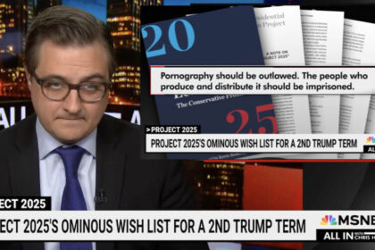 MSNBC’s Chris Hayes Denounces Project 2025’s Porn Ban Proposal