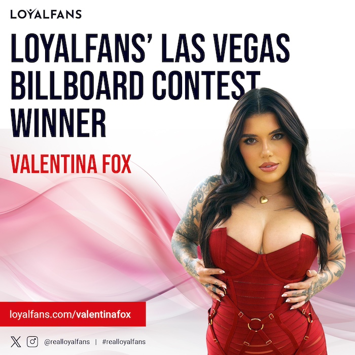 Valentina Fox LoyalFans’ Next Las Vegas Billboard