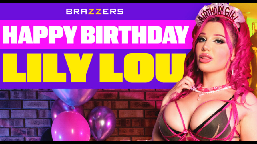 Lily Lou Enjoys ‘Epic Birthday Gangbang’ for Brazzers