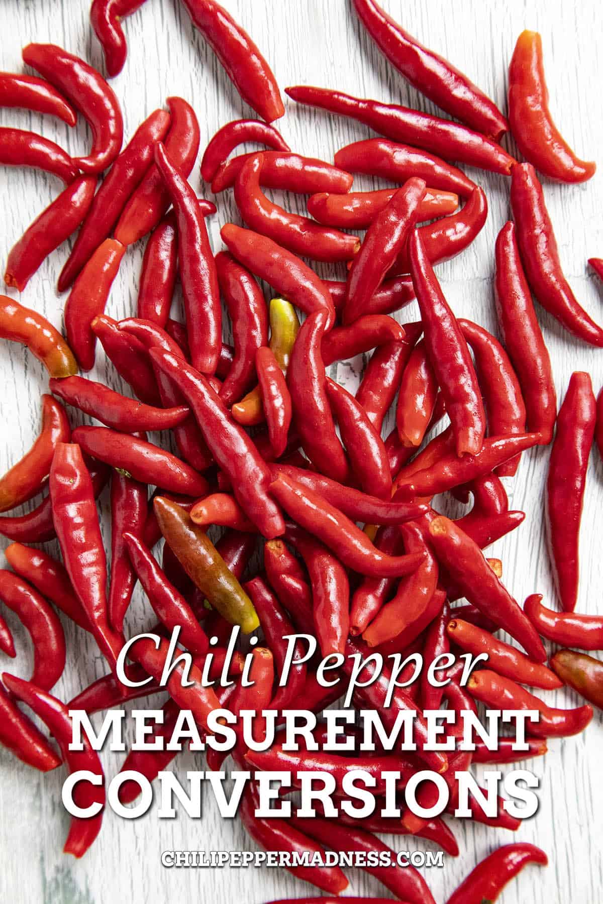 Chili Pepper Measurement Conversions