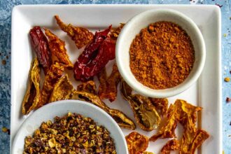 Dehydrating Peppers