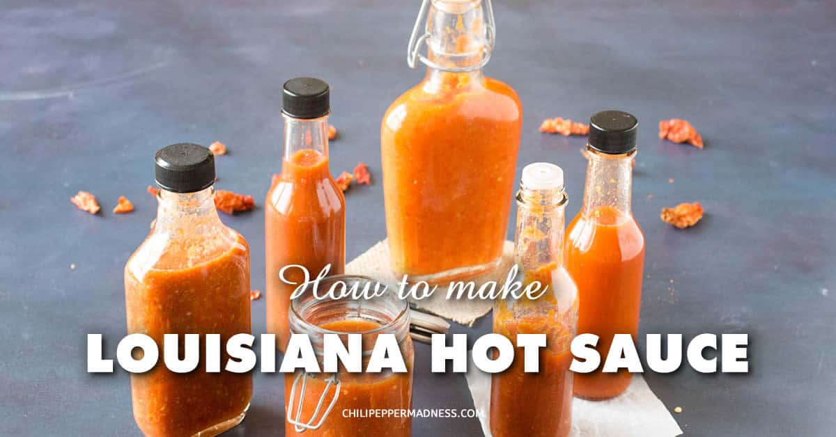 Homemade Louisiana Hot Sauce