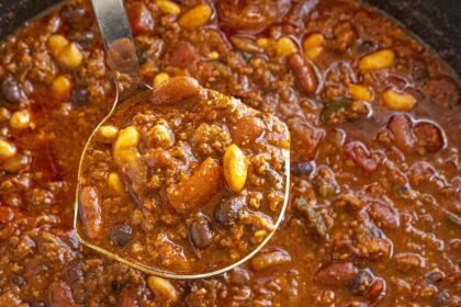 Three Bean Chili Recipe