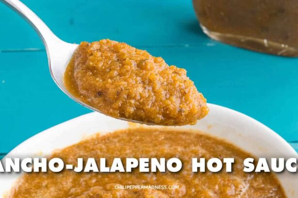 Ancho-Jalapeno Hot Sauce Recipe