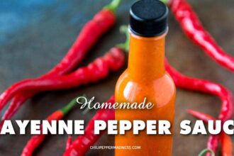 Homemade Cayenne Pepper Sauce