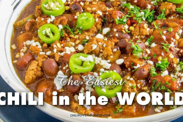 The Easiest Chili in the World