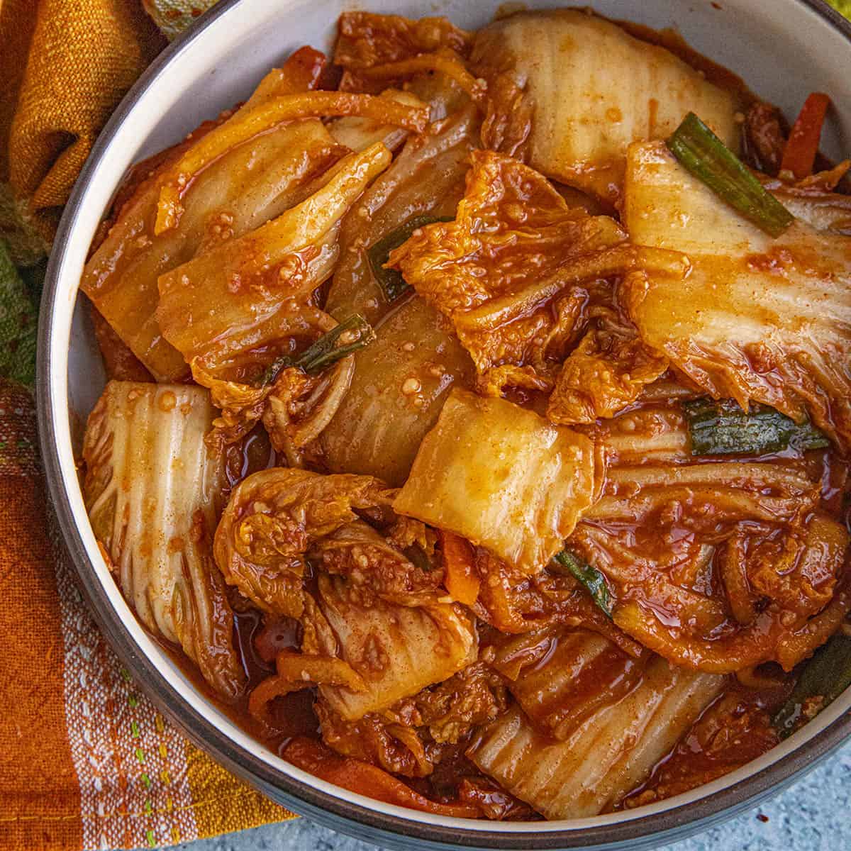 Kimchi Recipe (How to Make Kimchi)