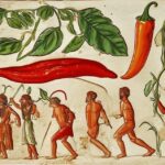 Where do the first chili peppers come from?